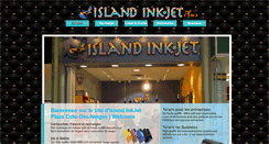 Desktop Screenshot of islandinkjetplus.com